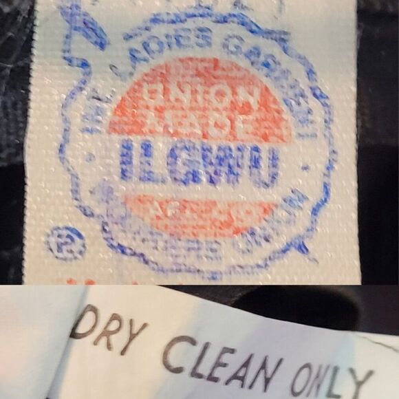 Vtg Gown Maxi Dress XS Black Striped Bow Overlay Tail Beetlejuice Tuxedo USA - Picture 3 of 11